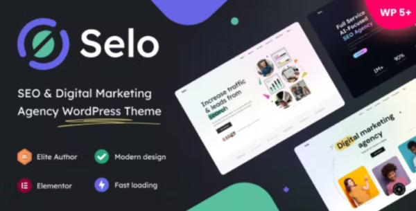 Selo - SEO & Digital Marketing Agency WordPress Theme 1.16