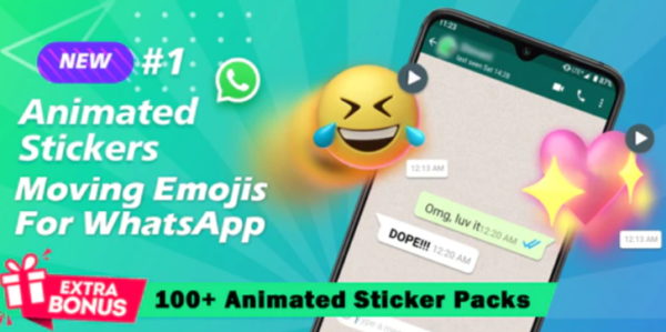 3D Animated Emojis Sticker for WhatsApp (Working Code)