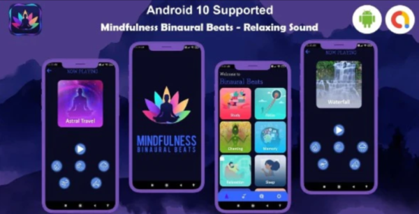 Andriod – Relaxing sound & Mindfulness Binaural Beats