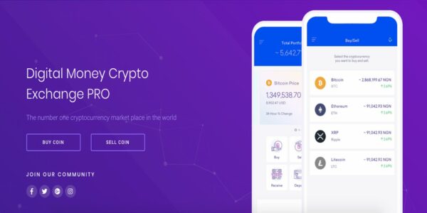 Digital Money Crypto Exchange PRO