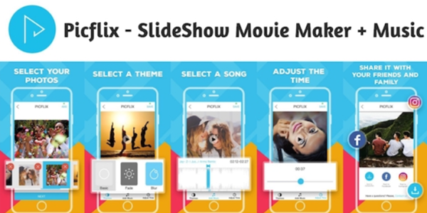 Picflix – SlideShow Movie Maker + Music – Google AdMob – Subscription Plan – In App Purchase