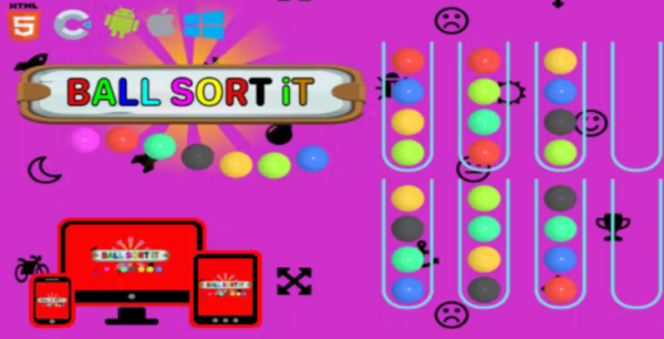 Ball Sort İt - HTML5 Game