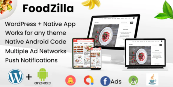 FoodZilla – Wordpress+Android App – Recipes App with Wordpress backend