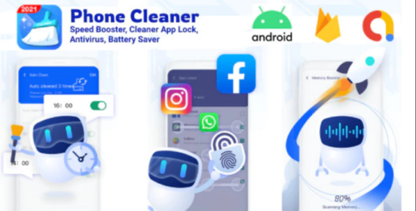 Phone Cleaner- Cache Clean, Android Speed Booster Master, Antivirus, Battery Saver, App Lock Android