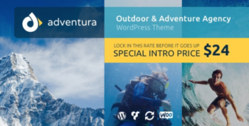 Adventura – Outdoor & Adventure Agency WordPress Theme