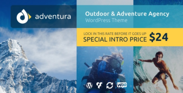 Adventura – Outdoor & Adventure Agency WordPress Theme