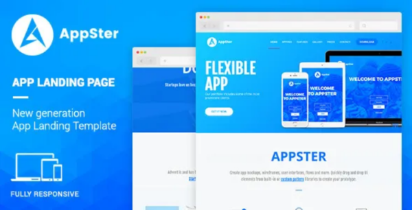 Appster – Mobile App Landing Template