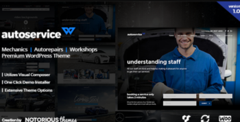 AutoService – Car Mechanics, Auto Repairs and Car Workshops WordPress Theme