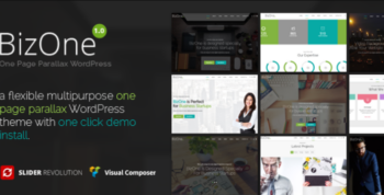 BizOne – One Page WordPress