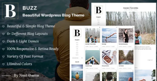 Buzz – Responsive WordPress Blog Theme