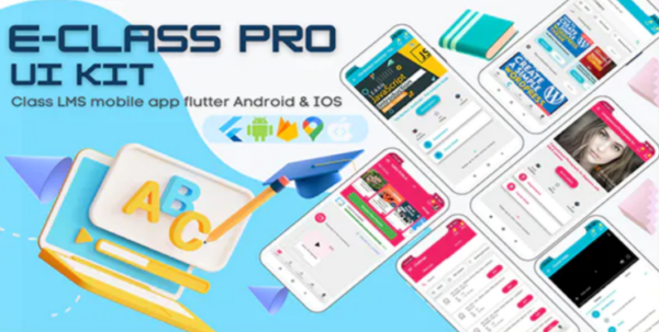 E-Class Pro Flutter App UI Kit