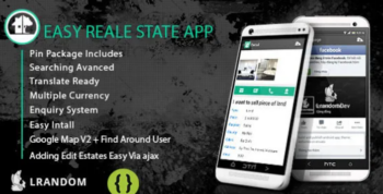 Easy Real Estate App v1.0.2 come with admin panel