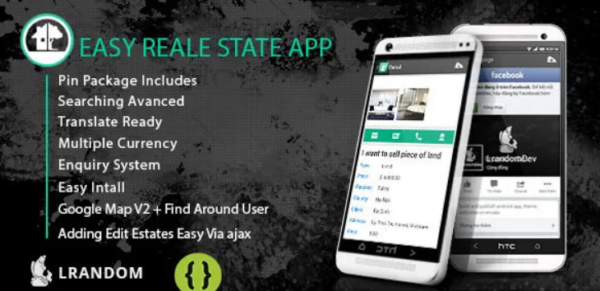 Easy Real Estate App v1.0.2 come with admin panel