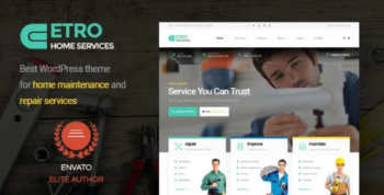 Etro – Home Maintenance, Repair and Improvement Services WordPress Theme