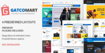 Gatcomart – Multipurpose WooCommerce WordPress Theme