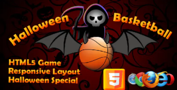 Halloween Basketball HTML5 Game