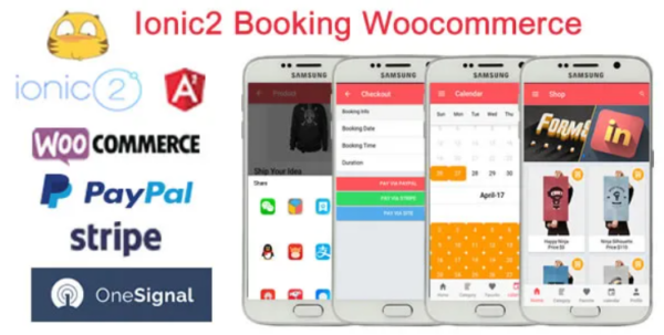 Ionic2WooBooking – Ionic2 Woocommerce Booking App