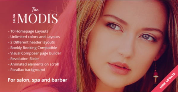 Modis v1.0.3 Salon & Barber WordPress Theme