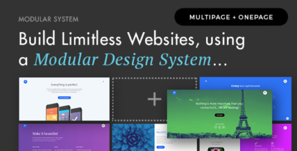 Modular v1.3 Multi Concept Agency Business WordPress Theme