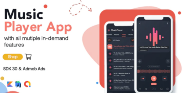 Music Player – Android App with – Admob Ads