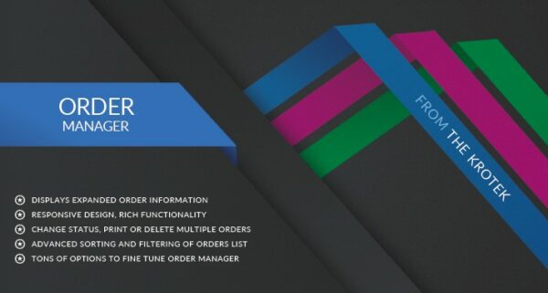 Order Manager