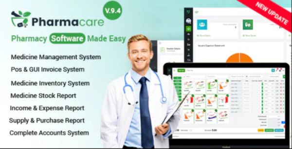 Pharmacare – Pharmacy Software Made Easy 9.4.1