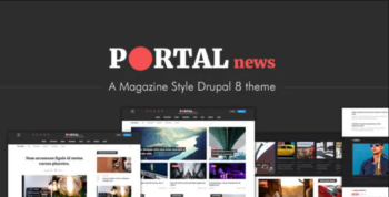 Portal News – Multi-purpose Magazine Style Drupal 8 Theme