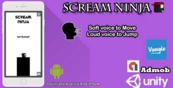 Scream Ninja sound game Android