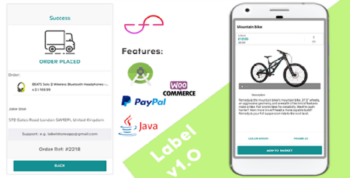 Label – Creative Android App For Woocommerce Stores – Java