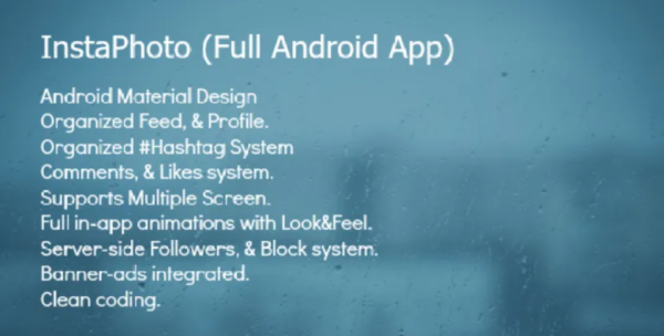 InstaPhoto – Full Android App