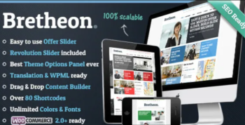 Bretheon 2.4.3 WordPress Theme