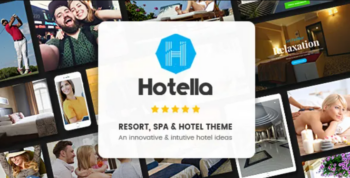 Hotella v1.2.0 Resort & Hotel Booking WordPress Theme
