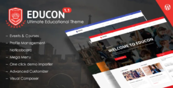 Educon v1.1 Education WordPress Theme