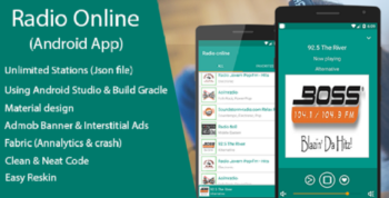 Online Radio – Streaming App with JSON file