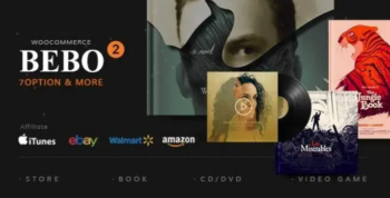 BEBO 2.1.2 Book Issue CD/DVD Store Publish Library WP