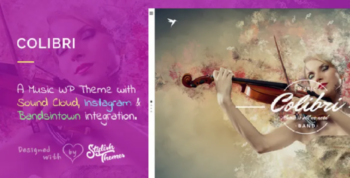 Colibri v1.3.7 WP Theme for Busy Musicians
