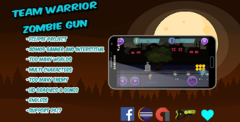 Zombie Killer – Eclipse project – Admob – multi characters and Worlds