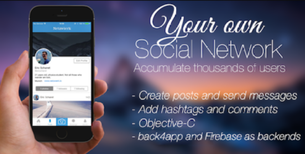 Social Network – Your complete social network app (iOS)