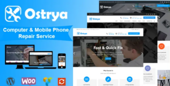 Ostrya v1.2.0 Computer Repair & Mobile Phone Repair Service WordPress Theme