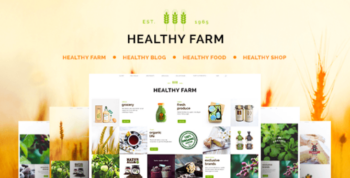 Healthy Farm v2.2 Food & Agriculture WordPress Theme