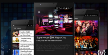 Night Club/Bar/Discotheque App for Android