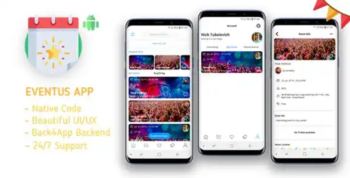 Eventus – Create Your Own Events – Android Studio/Back4App/Firebase