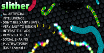 Slither.io with Admob- Android & iOS