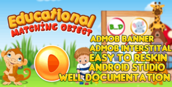 Kids Matching Objects + AndroidStudio + Admob + Applovin