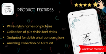 Fancy Text Generator – Write Cool Stylish Text For Android App Source Code