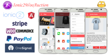 Ionic2WooAuction-ionic 2 Auction App with WooCommerce