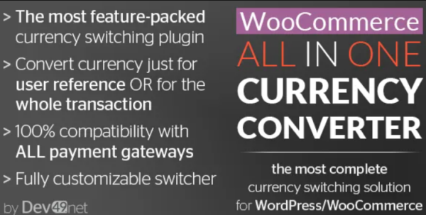 WooCommerce All in One Currency Converter v2.12.1