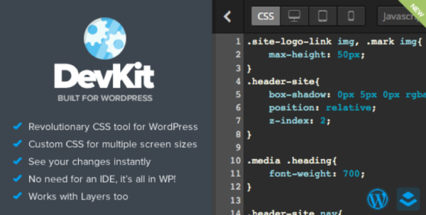 DevKit v1.6 Developer Tools for WordPress
