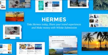 Hermes v1.2 WordPress Travel, Directory Theme