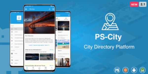 PS City Guide ( Directory City Tour Guide App For A City ) 2.1